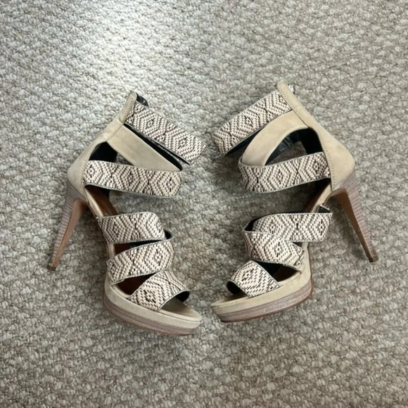 Miss sixty  strappy heels size 38 - Picture 1 of 13